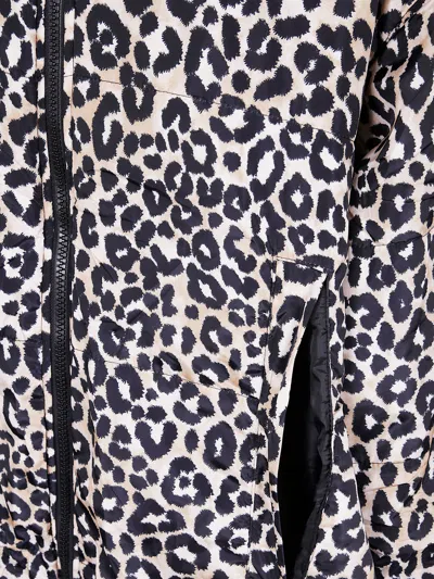 Sitting Suits "snow Leopard" Sittingsuit Original Print Raincoat In Multi