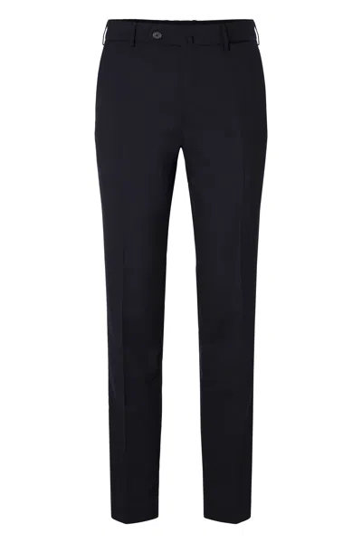 Slowear Wool Tailored Trousers In Black