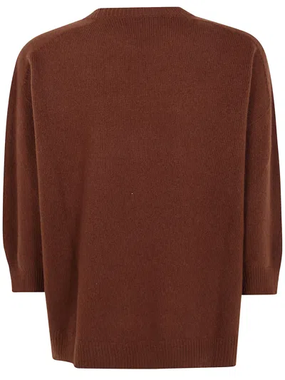 Sofie D Hoore Round Neck Oversized Wool Sweater