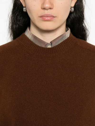 Sofie D Hoore Round Neck Oversized Wool Sweater