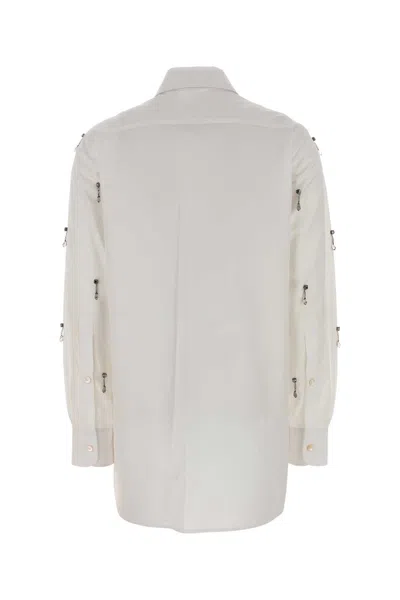 Stella Mccartney White Embellished Shirt In White