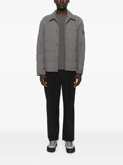 Stone Island Quilted Jacket In Neutral