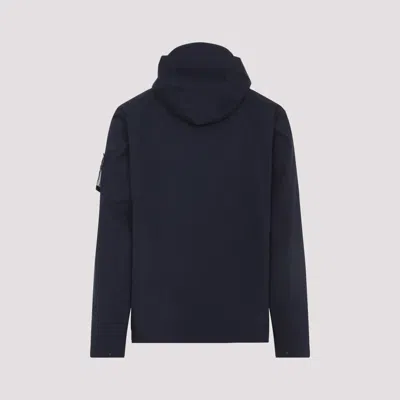 Stone Island Padded Jacket With Waterproof And Windproof Membrane In Blue