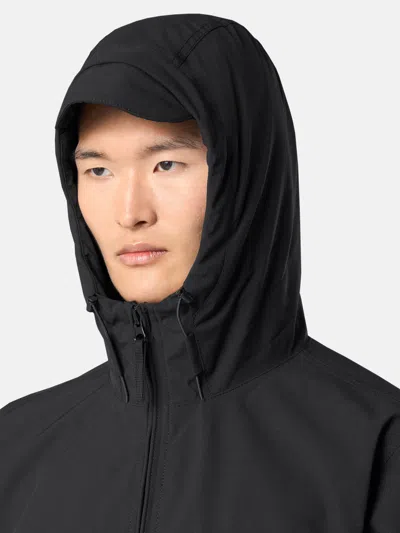 Stone Island Soft Shell Padded Jacket With Waterproof And Windproof Membrane In Black