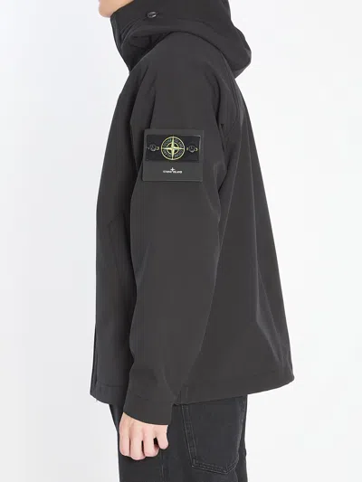 Stone Island Softshell Hooded Jacket