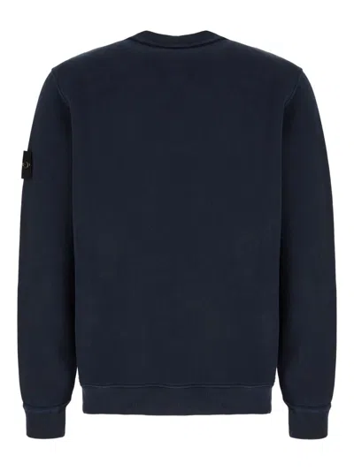 Stone Island Sweatshirt In Blue