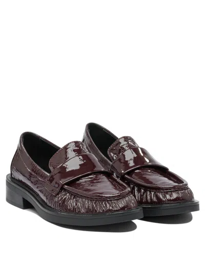Strategia Bordeaux Rubber Sandals In Brown