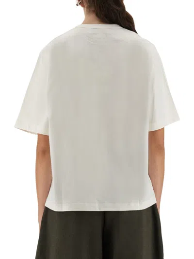 Studio Nicholson Cotton T-shirt In White