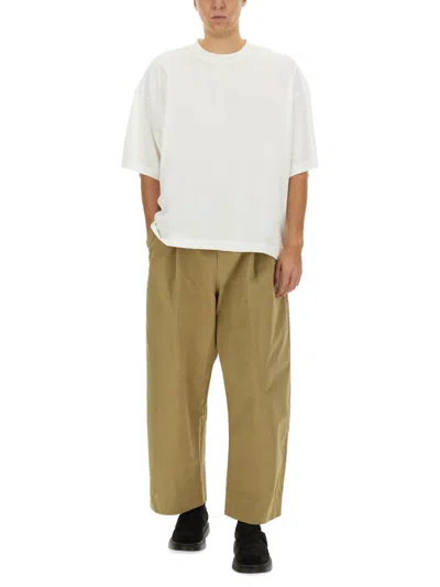 Studio Nicholson Jersey T-shirt In White