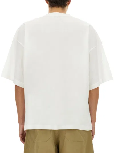 Studio Nicholson Jersey T-shirt In White