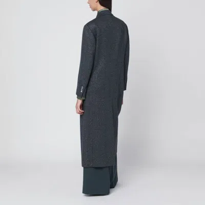 Tagliatore Black Houndstooth Double-breasted Coat