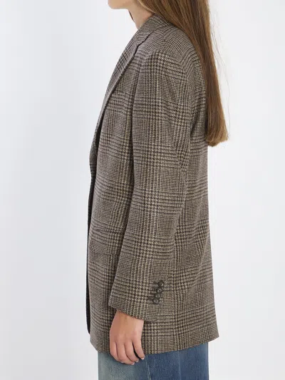Tagliatore Cecily Blazer In Brown