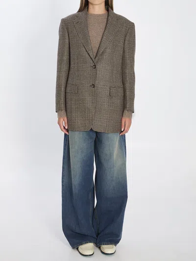 Tagliatore Cecily Blazer In Brown