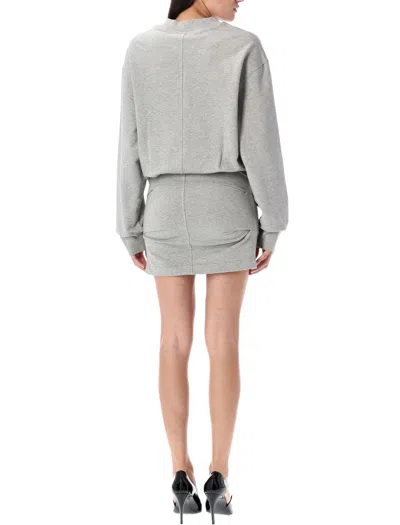 Attico The  Fleece Mini Dress