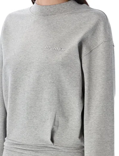 Attico The  Fleece Mini Dress
