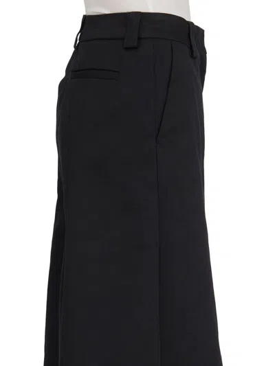 The Latest Woman Pants Black Size 8 Cotton In Black