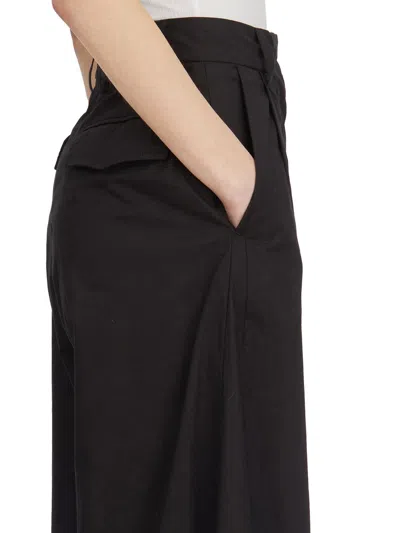 The Latest Billie Lightweight Poplin Trousers Black In Black