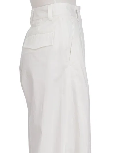 The Latest Thelatest Wide White Billie Trousers