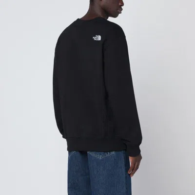 The North Face Essential Lite Logo-detail Sweatshirt In Black