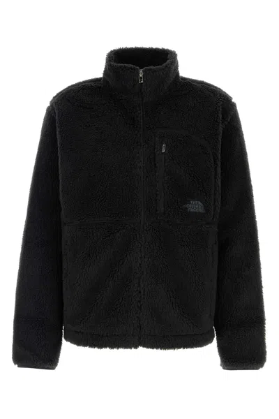 The North Face Extreme Fleece Jacket High Collar In Black
