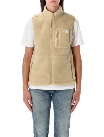 The North Face Yumiori Fleece Zip-up Gilet In Brown