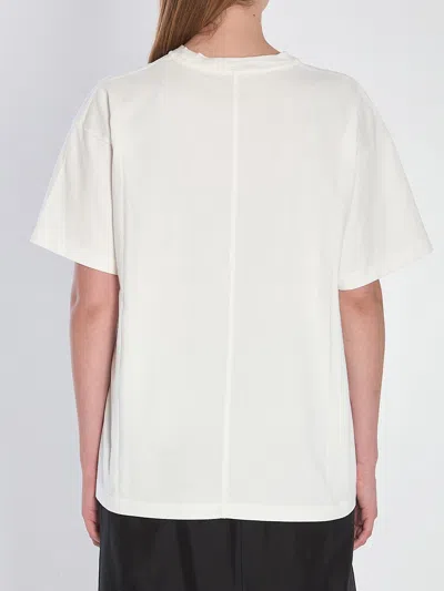 The Row Lavinia Oversized Crew-neck T-shirt In White