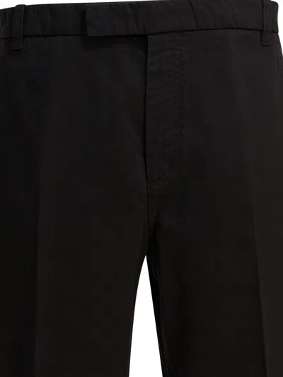 Thom Browne Utility Trousers Black In Black