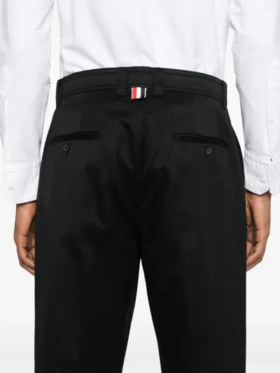Thom Browne Utility Trousers Black In Black