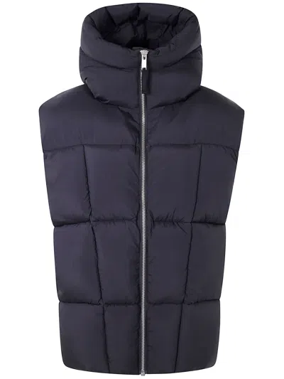 Thom Krom Hoodie Waistcoat Clothing In Black