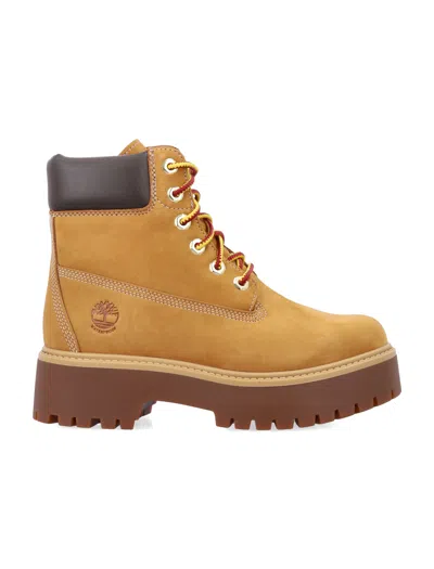 Timberland Stone Street 6-inch Waterproof Leather Platform Boots In Multi