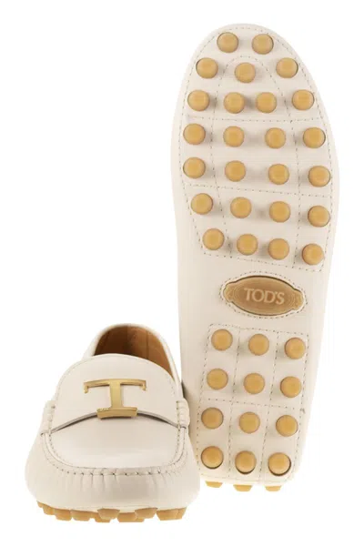 Tod's Bubble T Timeless Leather In White