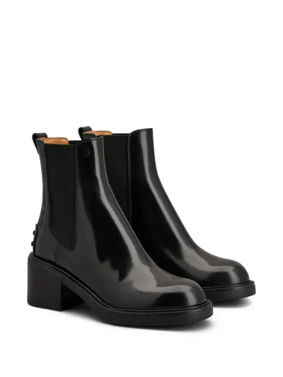 Tod's Janeiro Gomma Leather Chelsea Boots