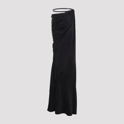 Tom Ford Midi Skirt In Black