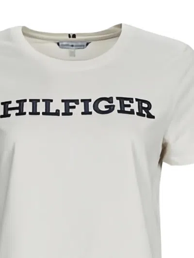 Tommy Hilfiger Short-sleeved T-shirt In Gray