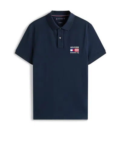 Tommy Hilfiger Hilfiger Flag Reg Polo Clothing In Multi