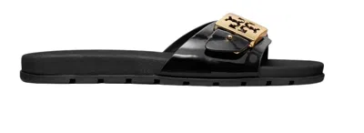 Tory Burch Streamlined Slip-on Flats In Black