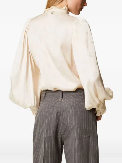 Twinset Twin-set Classic Shirt In Neutral