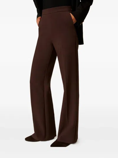 Twinset Twin-set Classic Trousers In Brown