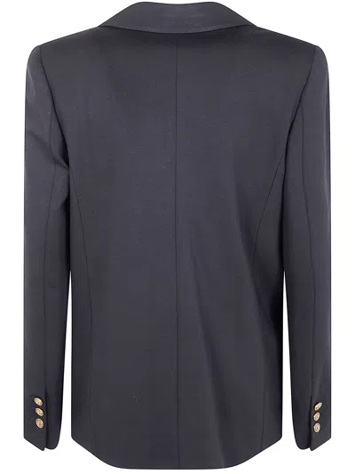Twinset Single-breasted Blazer In Blue