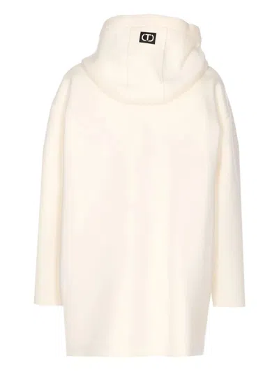 Twinset Twin-set Zip-up Jacket In Neutral