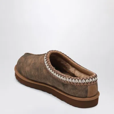 Ugg Suede Slip-on Sabot With Braid Detail In Multi
