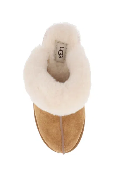 Ugg Camel Suede Scuffette Ii Slippers