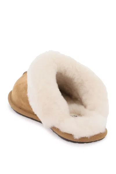 Ugg Camel Suede Scuffette Ii Slippers