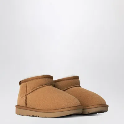 Ugg Classic Ultra Mini Chestnut Boot In Brown