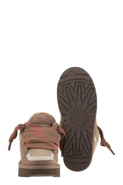 Ugg Lowmel Suede Sneakers In Multi