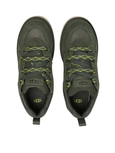 Ugg Lowmel Logo Sneakers In Black