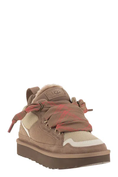 Ugg Lowmel Suede Sneakers In Multi
