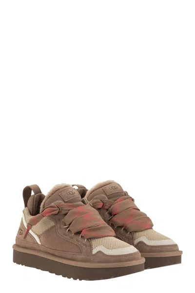 Ugg Lowmel Suede Sneakers In Multi