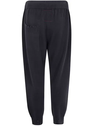 Uma Wang Drawstring Pocket Trousers In Blue