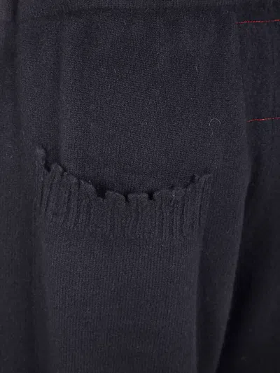 Uma Wang Drawstring Pocket Trousers In Blue